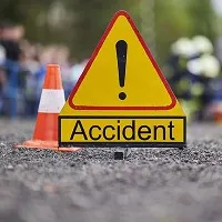Cars piled up in a mishap at ORR