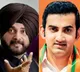 Gautam Gambhir Slams punjab pcc chief Sidhu