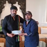 Chiranjeevi donates three lakh rupees for Shivshankar Master family