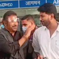 tollywood actor mohanbabu visits vijayawada