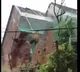 Heavy rains lashes Kadapa district as a house collapse into river