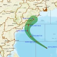 Low pressure turns depression in Bay of Bengal