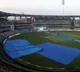 Toss delayed due to wet outfield