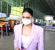 Deepika Padukone arrives Hyderabad for Prabhas new movie shooting