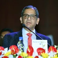 CJI NV Ramana attends legendary singer Ghantasala centenary celebrations