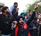 Sidhu protests in front of CM Arvind Kejriwal residence