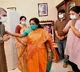 Telangana governor Tamilisai visits Sirivennela Sitharama Shastri family members