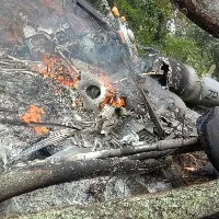 Bipin Rawat IAF helicopter burning video