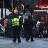 49 killed after trailer truck overturns in Mexico