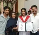 Director Shankar daughter Aditi takes doctor degree