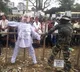 Huge protest in Mon district of Nagaland