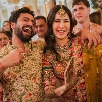 'KatVic' share their wedding 'Sangeet' pictures