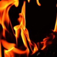 Narrow escape for passengers as private bus catches fire in Andhra Pradesh