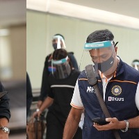 Indian Test team arrives in Johannesburg for three-match series