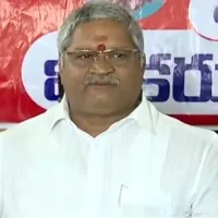 Employees held protests at Dharna Chowk in Vijayawada