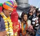 Dalit bride reaches Barmer in law s home in helicopter