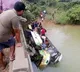 RTC Bus rams into a stream due to steering problem