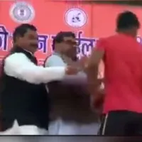 BJP MP Brijbhushan slaps wrestler