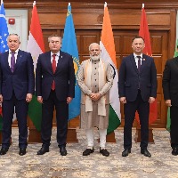 5 central Asian countries' foreign ministers call on Modi, stress on strengthening ties