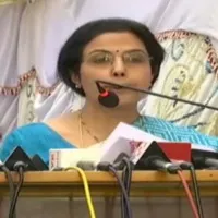 Nara Bhuvaneswari distribute cheques to flood victims family members