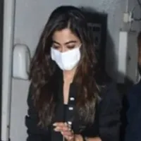Vijay Devarakonda and Rashmika Mandanna in Mumbai