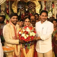CM Jagan attends MLA Katasani Rambhupal Reddy son wedding