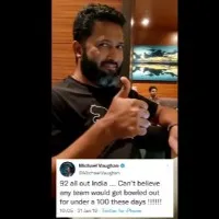 Wasim Jaffer gives fitting reply to England former cricketer Michael Vaughan