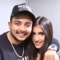 Prithvi Shah and Prachi Shah in love