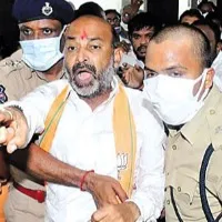 Police arrest Telangna bjp chief Bandi Sanjay