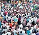 Protest against Payakaraopeta MLA Golla Baburao