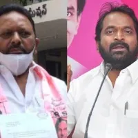 TRS leader files complaint in HRC on Srinivas Goud