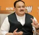 JP Nadda held meeting with BJP leaders in Shamshabad airport