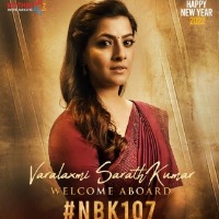 Tamil star Varalaxmi Sarathkumar joins Balakrishna for upcoming Telugu movie