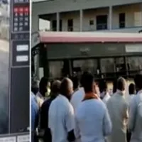 TSRTC bus driver dead as tire bursts
