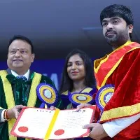 Vels university gives honorary doctorate to Simbu