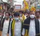 TDP leaders visits Aravind Babu who injured yesterday