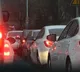 traffic jam at highway