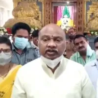 Ayyanna Patrudu offers prayers for the health of Chandrababu