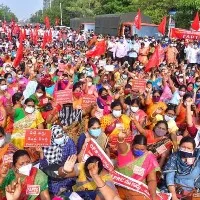 Teachers Agitation Demanding Against PRC GO