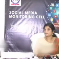 CID Cyber Crime SP Radhika press meet