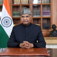 President hails India's Covid vaccination drive, says virus made a comeback