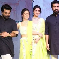 Ram Charan, Keerthy shake-a-leg at 'Good Luck Sakhi' event