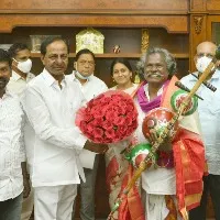 CM KCR announces Kinnera Veena artist Mogilayya huge reward