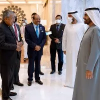 Dubai king tweets in Malayalam and Pinarayi Vijayan replies in Arabic