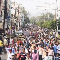 Employees Union leader Suryanarayana thanked everyone for Chalo Vijayawada success