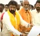 Balakrishna meets Ananthapuram District collector demanding district as Hidupuram headquarter