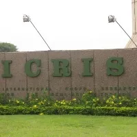 PM Narendra Modi arrives ICRISAT