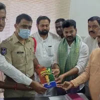 Revanth Reddy complains police against CM KCR