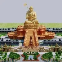 PM Modi arrives Muchintal Sri Ramanagaram