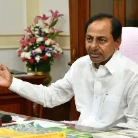 CM KCR aerial view on Yadadri Temple